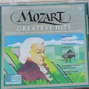 Music CD - Mozart Greatest Hits, 1984  CBS Records Masterworks